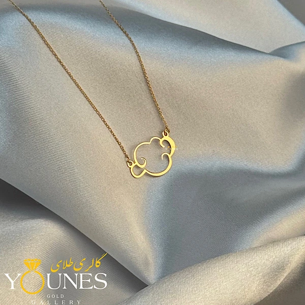 گردنبند ابر مینیمال طلا